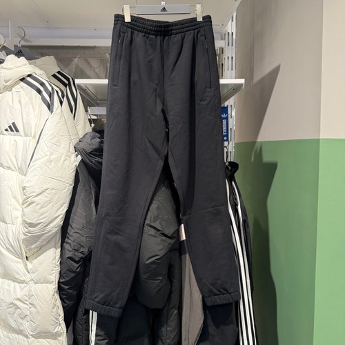 Adidas阿迪达斯三叶草男25秋冬新款针织束脚运动休闲长裤 JC9575