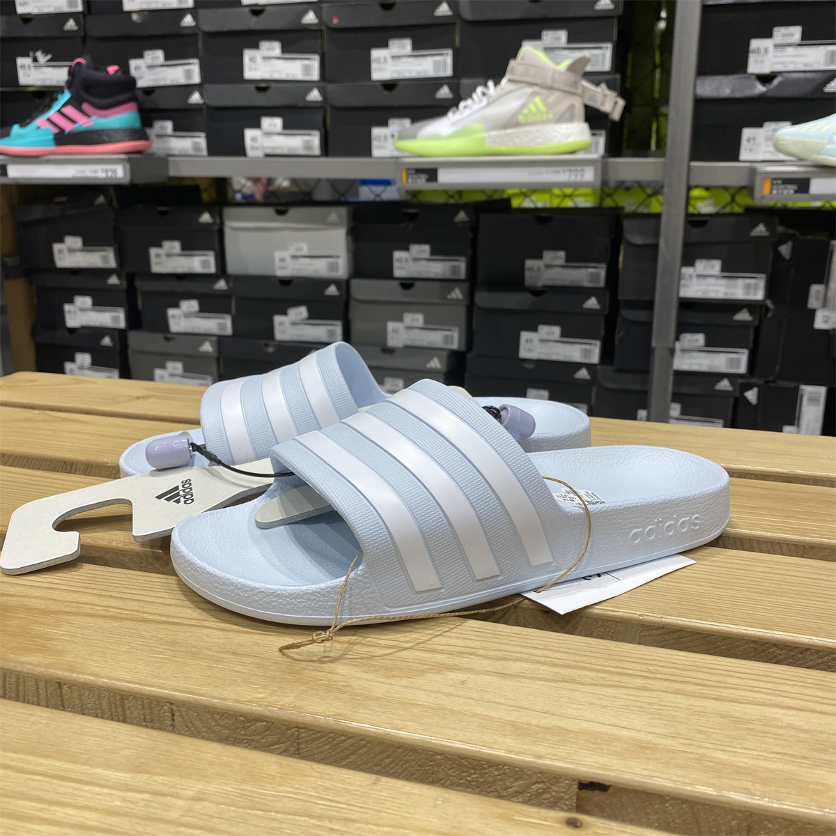 拖鞋夏季休闲Adidas/阿迪达斯