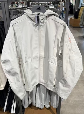 Adidas阿迪达斯男子秋冬防水抗风加绒保暖冲锋衣外套夹克 JI8713