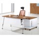 办公家具钢木班台现代主管桌办公桌老板桌经理桌厂家定制 成都板式