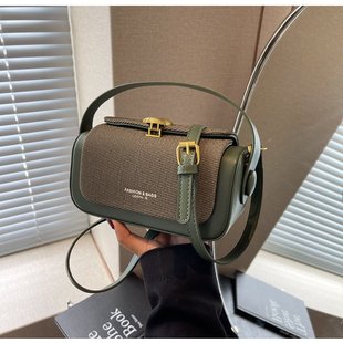 时尚手提包包2026春季新款韩版潮流小众女包轻奢复古小方包斜挎包