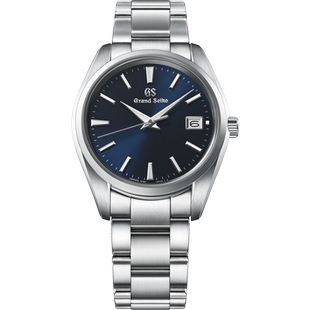 【年差石英表】GrandSeiko冠蓝狮gs石英钢带简约商务男表SBGP013G