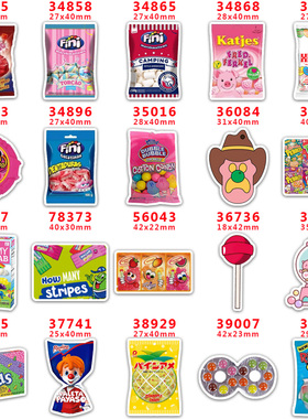 30个价 蝴蝶结DIY配饰贴饰 手工DIY配件 亚克力树脂配件 PR34835