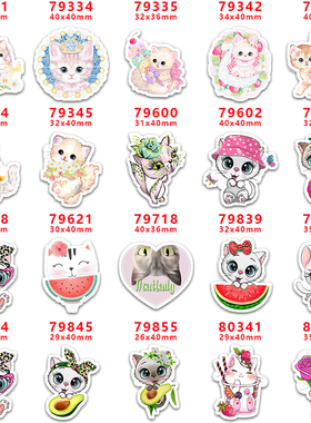 30个价 蝴蝶结DIY配饰贴饰  手工DIY配件 亚克力片diy配件PR79331