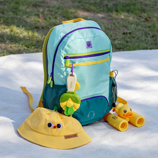 户外儿童旅游旅行研学书包男孩外出轻便出游背包小学生春游双肩包