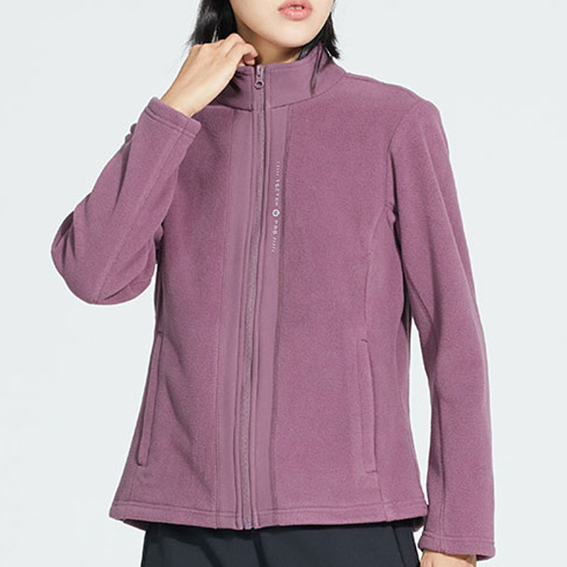 探拓防风保暖女双面抓绒衣