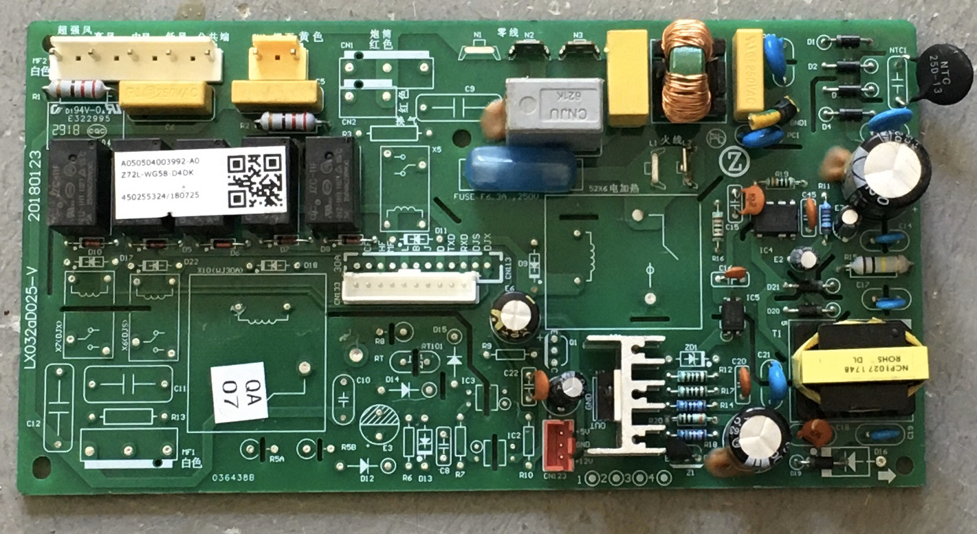 Z72L-WG50-4D室内电脑板