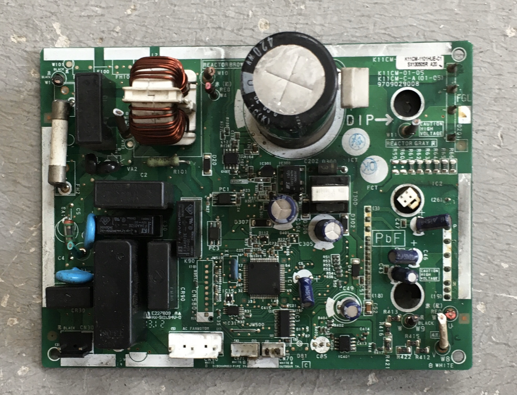 富士通变频空调主板9709029008