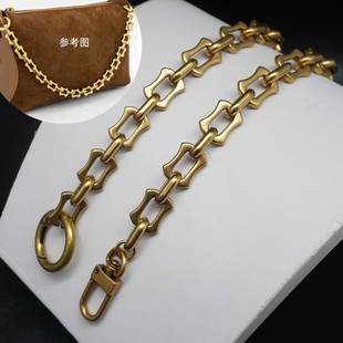 饰延长腋下背斜跨 高档方形凹链条女包金属包带装 ICE家定制款 时尚