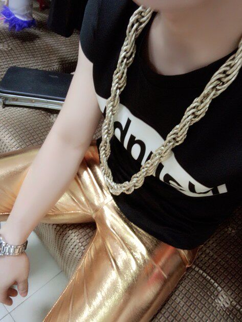 Pantalon cuir homme - Ref 1494192 Image 4