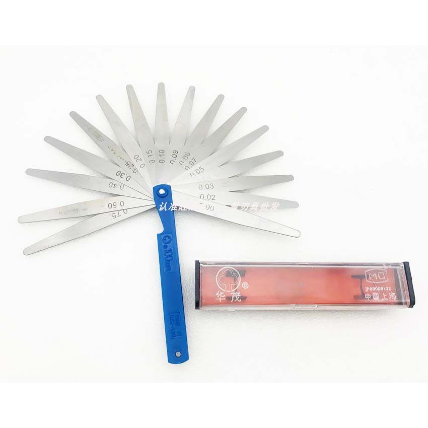 华茂塞尺套尺100X17 100X18  150X17 200×17 300X17间隙尺上海