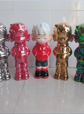 陶瓷卡通小女孩家居摆设摆件