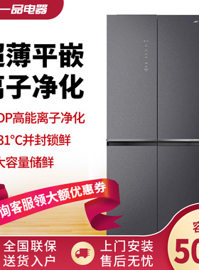 Ronshen/容声 BCD-508WKK1FPCQA十字四开门超薄零嵌一级三包机