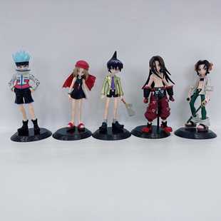 5款通灵王手办模型动漫卡通公仔摆件潮玩周边