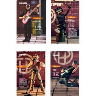 确认款 COME4ARTS 潮流人偶 第二季可动兵人街角酒吧收藏摆件盲盒