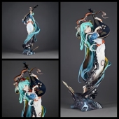 Miku初音手办 机箱桌面模型摆件 国风琵琶 十面埋伏 虚拟歌姬