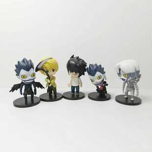 5款死神人偶硫克 死亡笔记手办 夜神月蕾姆 动漫周边模型摆件玩具