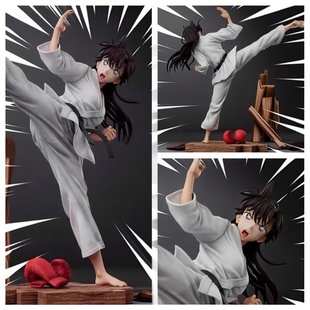 柯南 GK毛利兰 空手道大赛冠军 空手道小兰 桌面公仔模型摆件礼物