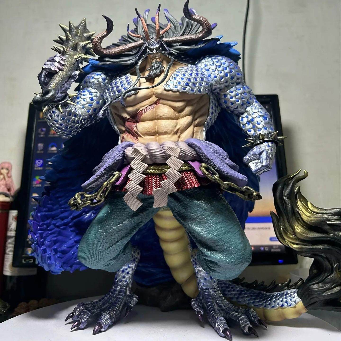 动漫 海贼王 GK 超大百兽凯手办/手办景品
