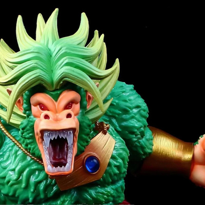 超级赛亚人 GK超大版 大猿形态布罗利雕像场景模型盒装手办礼物