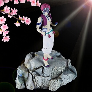 动漫鬼灭之刃 figma#SP-146 猗窝座上弦之叁狛治可动模型摆件手办