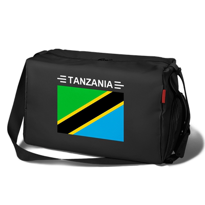 坦桑尼亚学生运动风斜挎健身包