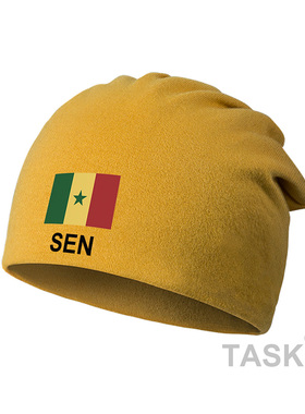 塞内加尔Senegal国家薄款包头帽睡堆堆帽子男女围脖头巾秋设 无界