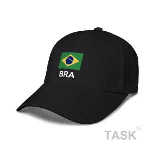 巴西Brazil国家太阳帽鸭舌帽男女防晒棒球帽运动钓鱼帽夏设 无界