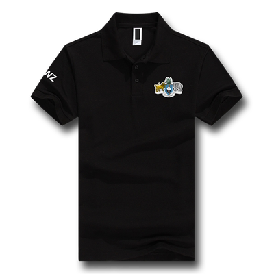 男女运动翻领Polo衫短袖t恤