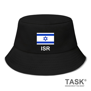 无界 以色列Israel国家潮流帽子渔夫帽男女户外防晒帽太阳帽夏设