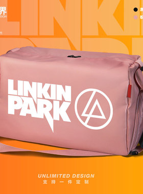 林肯公园linkin park革命之路欧美摇滚健身包旅行袋运动包设 无界