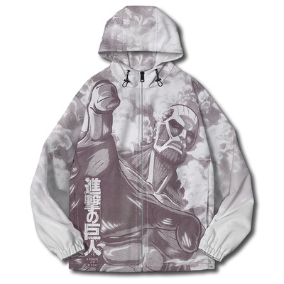 进击的巨人联名动漫周边超大夹克