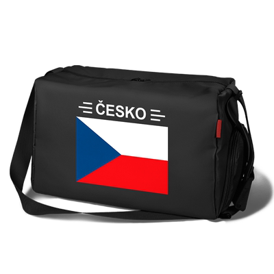 捷克旅行袋防水运动风斜挎健身包