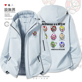 卡通经典 超级玛丽奥Mario游戏周边加厚棉服男女外套潮0017设 无界