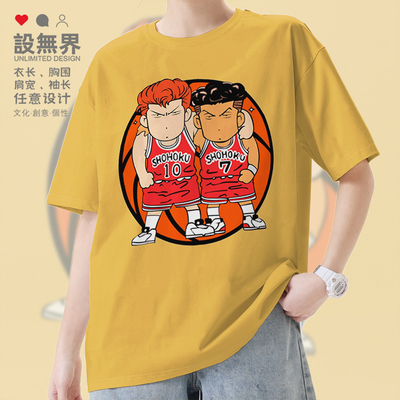 樱木花道宫城灌篮高手slamdunT恤