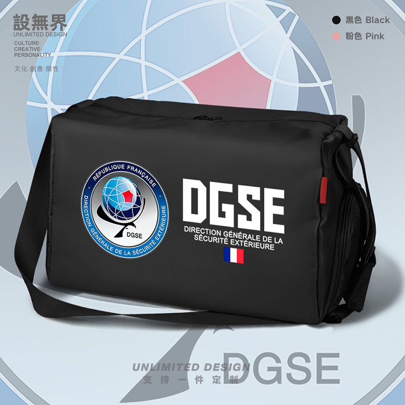 法国对外安全总局dgse健身包单肩情侣包袋斜挎背包男女包设 无界