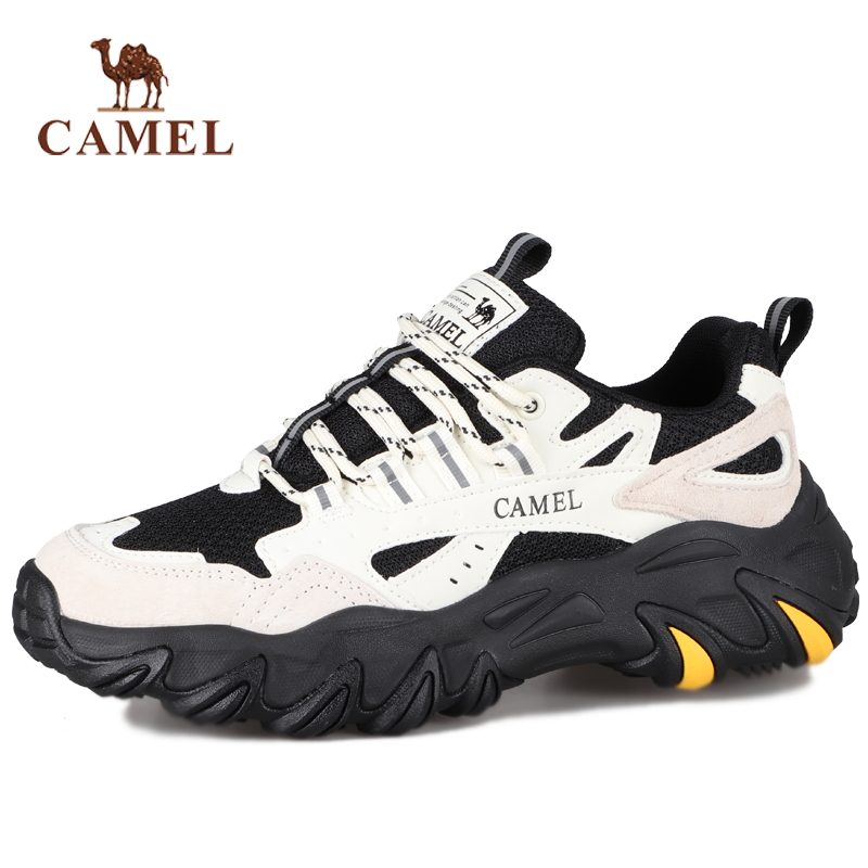 骆驼女鞋秋季新款户外运动休闲鞋轻便防滑耐磨徒步鞋商场同款