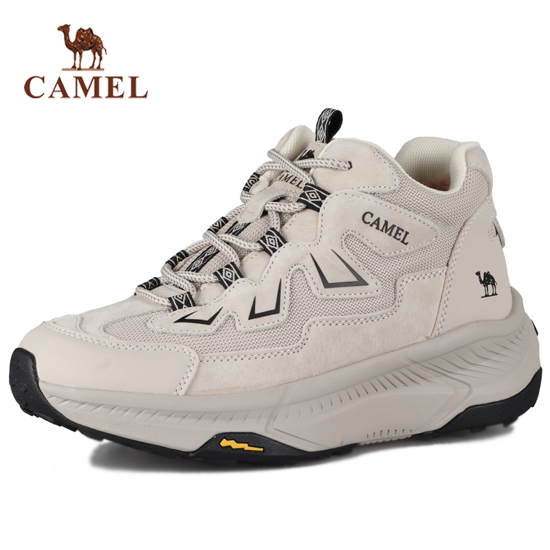 骆驼女鞋秋季新款户外运动休闲鞋