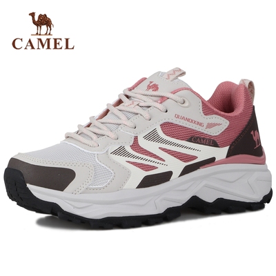 骆驼女鞋秋季新款户外运动休闲鞋