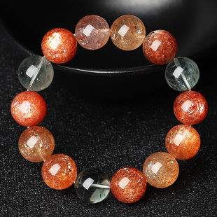 【20年老仓年终捡真漏】老料天然阿鲁沙金太阳手链破执价结缘直播