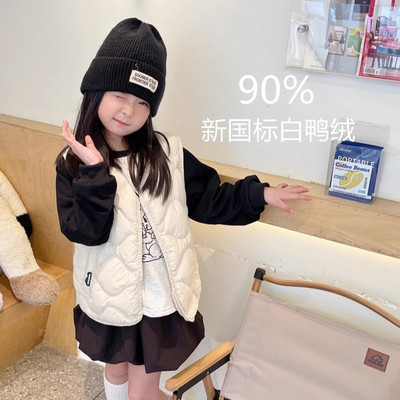 儿童羽绒马甲轻薄款内胆