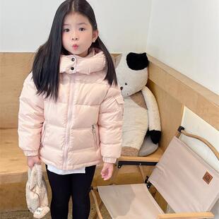 2025新款玛雅儿童羽绒服加厚白鸭绒连帽保暖外套男童女童宝宝韩版