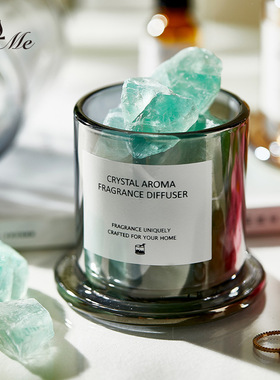 BYME扩香石露水青苔晶石香薰摆件礼盒套装家用卧室香氛生日礼物