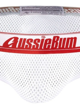 aussiebum男士夏日舒适低腰透气网孔三角裤内裤轻款性感网纱无感