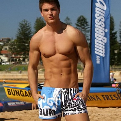 aussiebum厂家时尚休闲男式短裤宽松居家短裤夏季男士沙滩裤