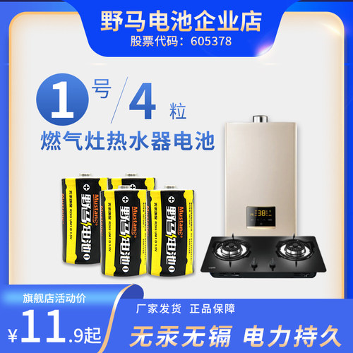 野马碳性1号干电池R20S燃气灶推荐使用煤气灶热水器