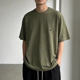提前官网布克*兄弟BB26SS丽珠网眼全棉短袖T恤男宽松 刺绣LOGO