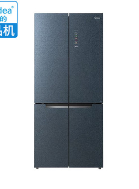 Midea/美的 BCD-525WSGPZMA十字门微晶净味风冷无霜变频电冰箱