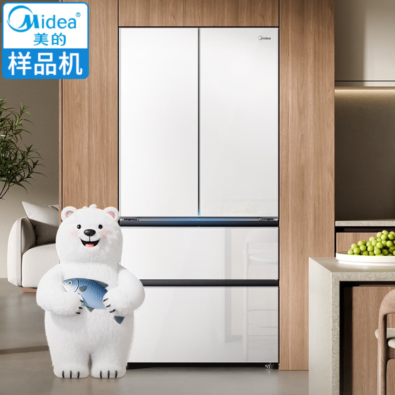 美的BCD-600WUFGPZMA制冰微晶