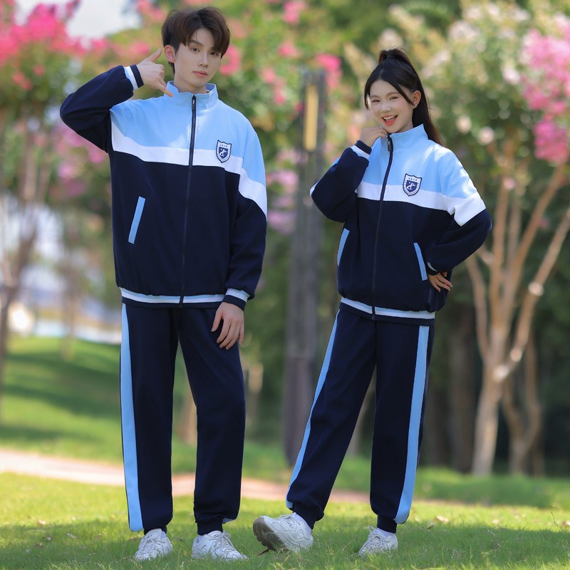 外套运动会套装男女秋冬2026新款初中高中学生休闲洋气班服三件套